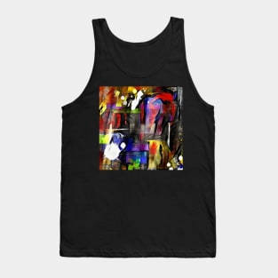 Colorful abstract painting Tank Top
